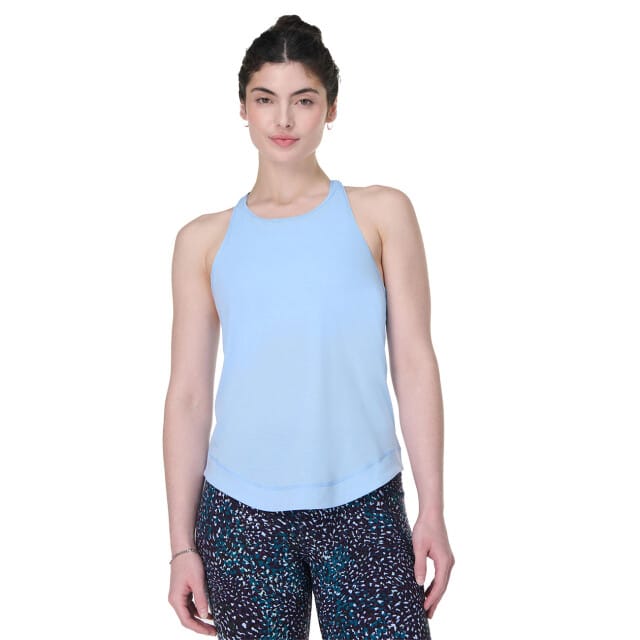 Sweaty Betty Breathe Easy Run Tank Top BLAUW - Maat S