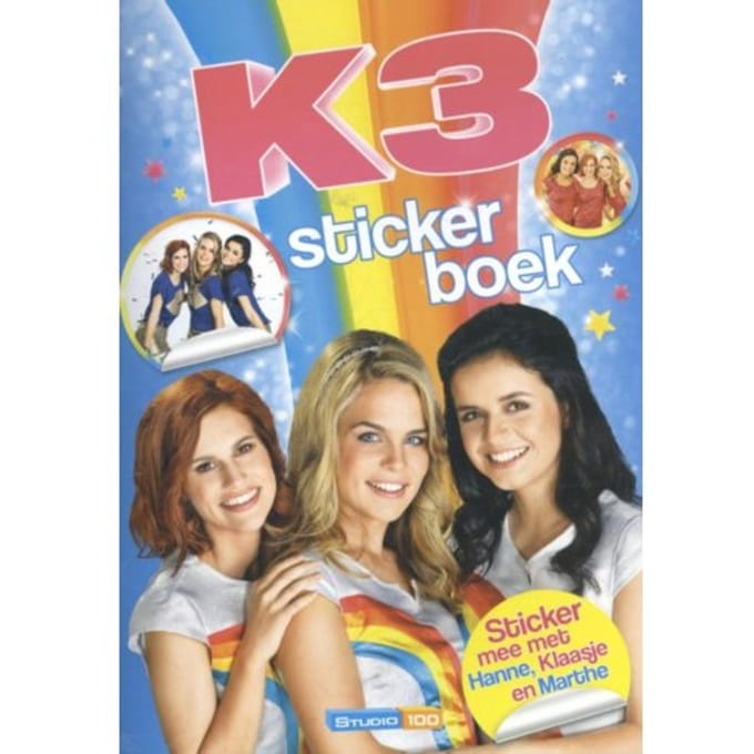 K3 Stickerboek - Gert Verhulst