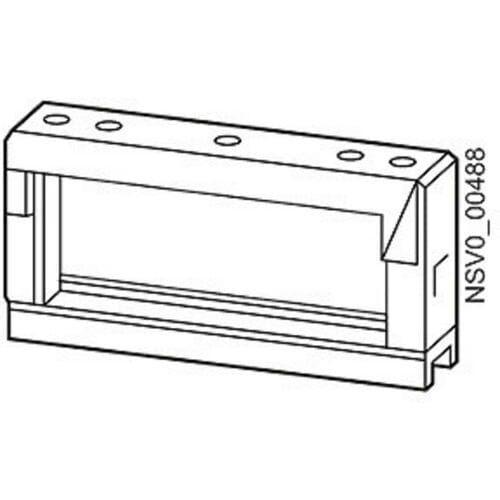 Siemens BVP:045154 Siemens bevestigingsbeugel BD2-400-BB Bevestigingsbeugel 1 stuk(s)