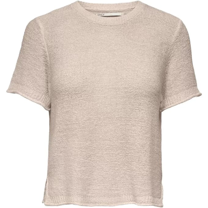 Regular fit gebreide pullover met korte mouwen model 'SUNNY'