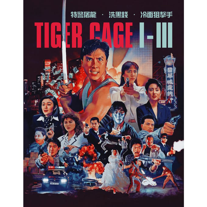 Tiger Cage TRILOGY (88Films)