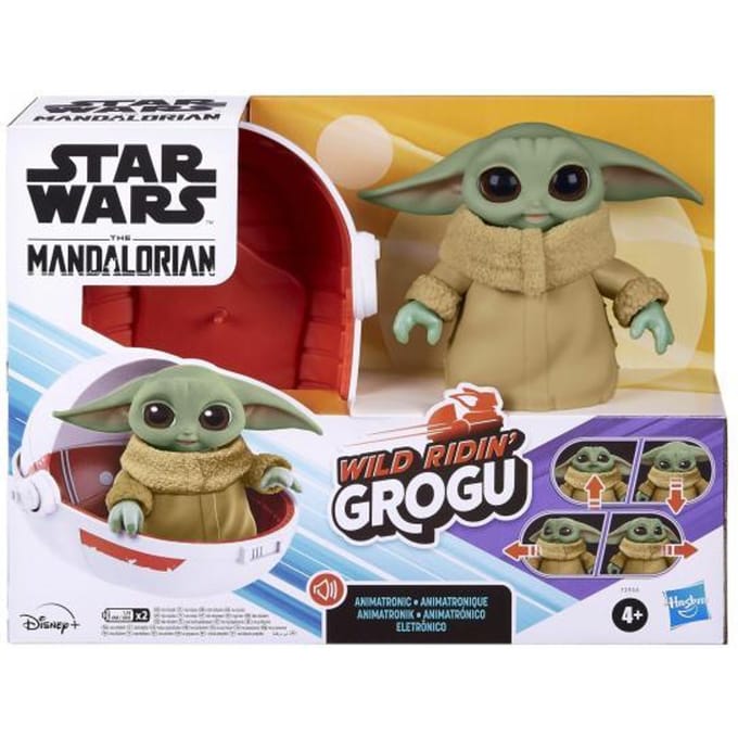 Hasbro Star Wars The Mandalorian Hover and Hide Grogu Actiefiguren en superhelden