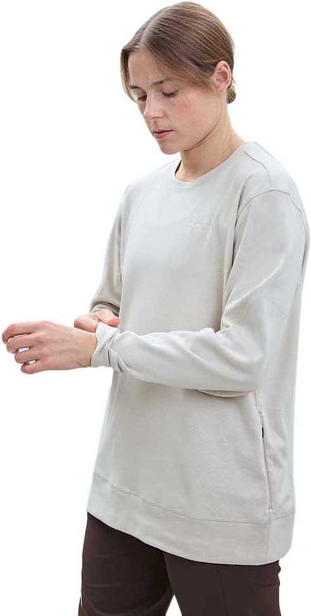 Poc Poise Crew Sweatshirt Beige L Vrouw