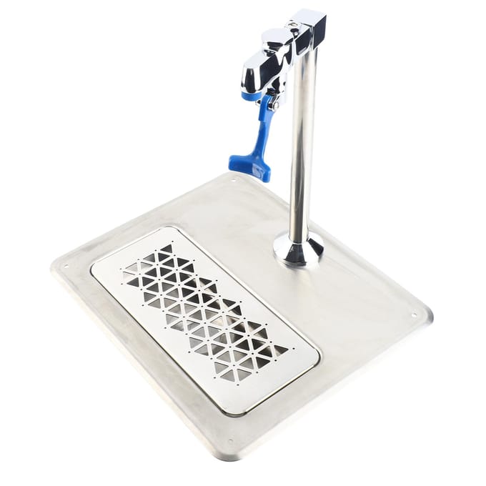 Push Back Glasvuller Kraanset Kop Glaswasser voor Bar Koffie Restaurant Thuiskeuken white