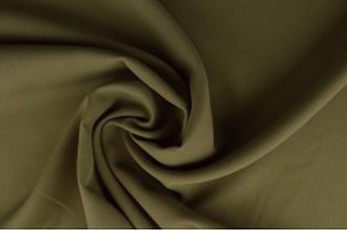 15 meter texture stof - Taupe - 100% polyester