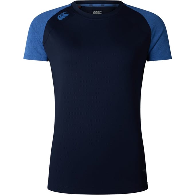 Canterbury Dames/Dames Elite Training T-shirt (Marine/True Navy Marl)