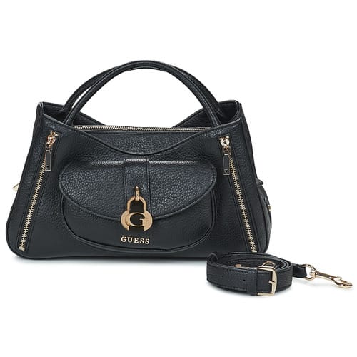 GUESS handtas schoudertas Jessa Girlfriend Bag Black zwart