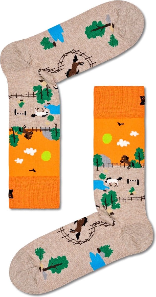 Happy Socks Horse Sock - unisex sokken - Unisex - Maat: 41 - 46