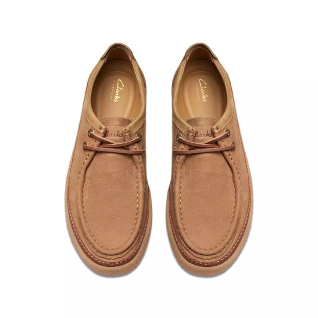 Clarks Clarkwood Moc - heren veterschoen - Bruin - maat 44.5 (EU) 10 (UK)