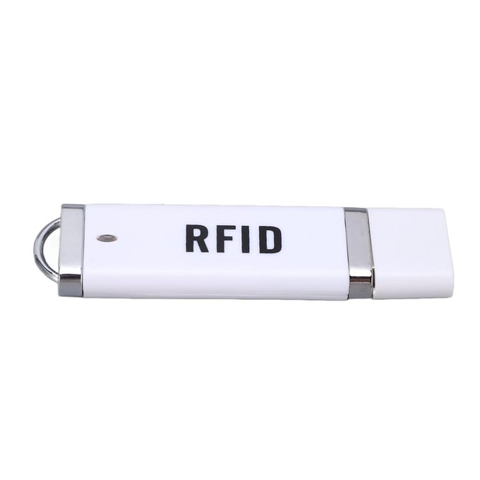 125KHz Draagbare RFID-lezer 5V 100MA U-schijfvorm ID-kaartlezer Plug and Play USB-interfacelezer white