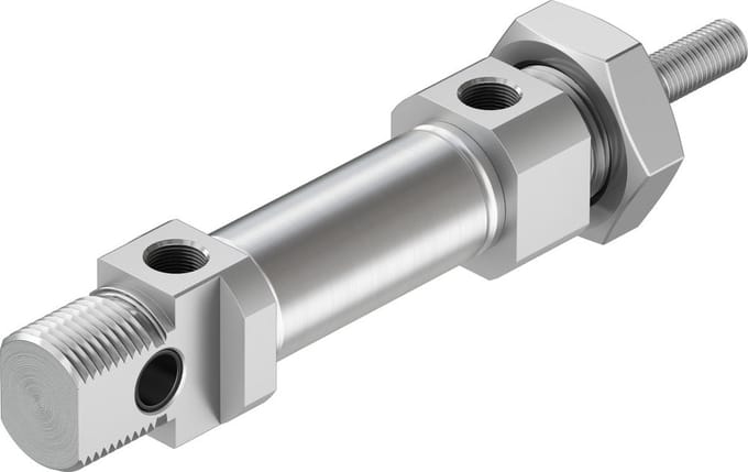 Festo Cilinder 20mm Boring 15mm Slag ISO 6432 Dubbelwerkend - 1908282 - P2CQ6
