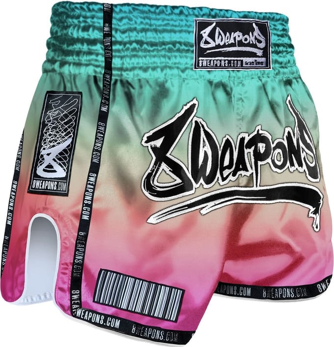 8 WEAPONS Muay Thai Shorts Vivo Mesosphere Groen - S