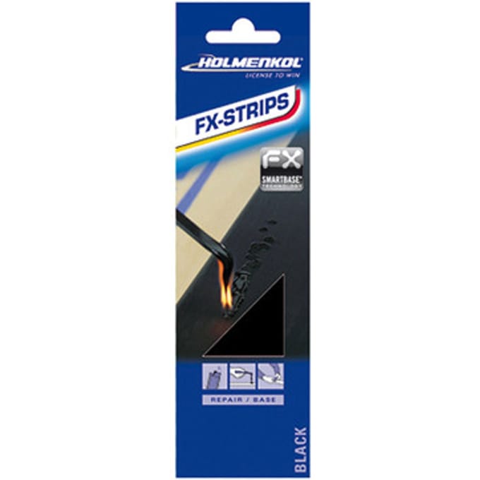 Holmenkol Repair-Strips Ski/Snowboard Onderhoud Art. Zwart