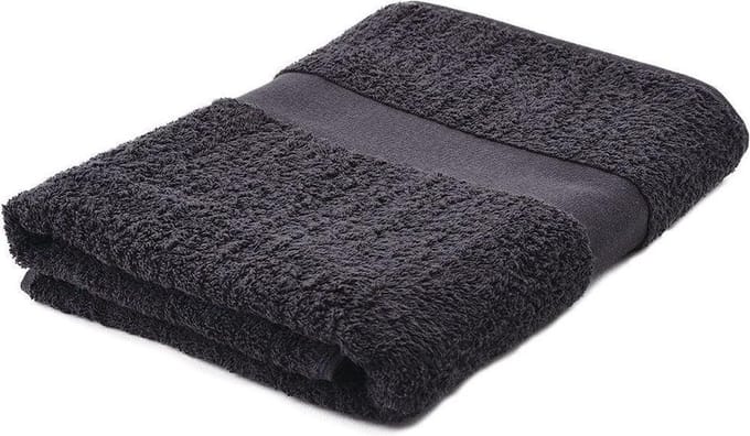 Arowell Badhanddoek Badlaken 140 x 70 cm - 500 Gram - Donkergrijs - 3 stuks