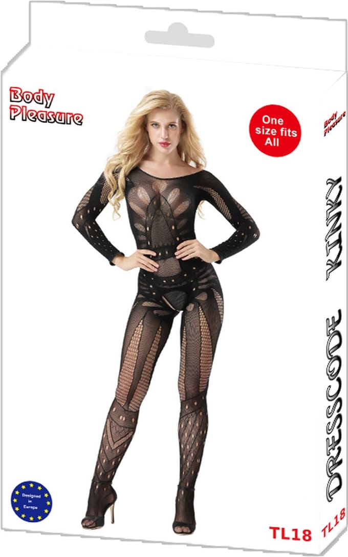 Body Pleasure Strakke Bodystocking – One Size – TL18
