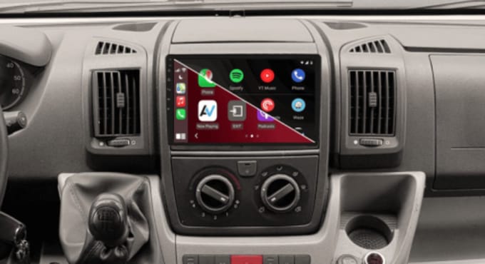 Apple CarPlay & Android Auto Autoradio met DAB+ voor Citroen Jumper 2006+