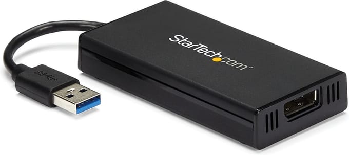 StarTech.com USB 3.0 to 4K DisplayPort External Multi Monitor Video Graphics Adapter ekstern videoadapter