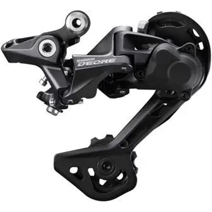 Achterderailleur 10/11-speed Shimano Deore M5120 SGS - directe montage - zwart