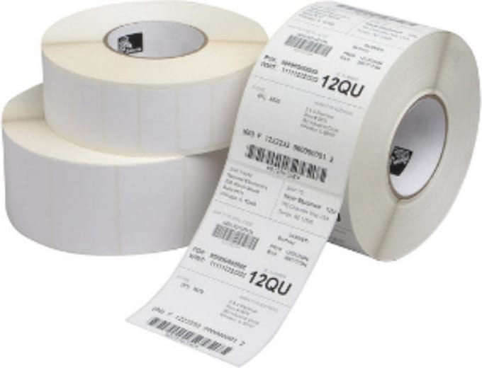 Zebra Label, Paper, 102x51mm, Therma