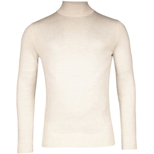 Baileys Trui Merino High Turtleneck Single Knit Off White / male