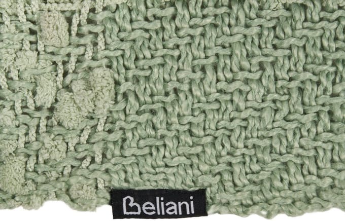 VELLA - Plaid - Groen - 150 x 200 cm - Polyester