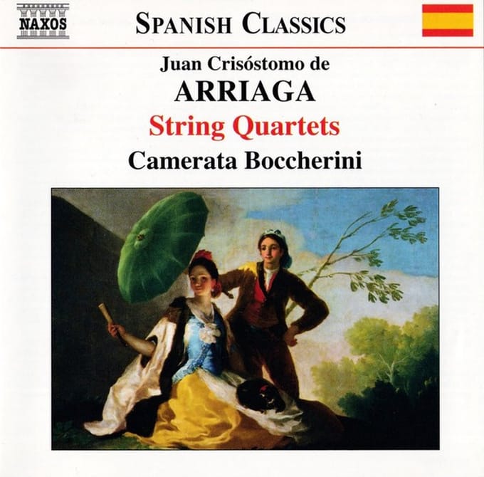 Camerata Boccherini - De Arriaga: String Quartet Nr. 1, 2 & 3 (CD)