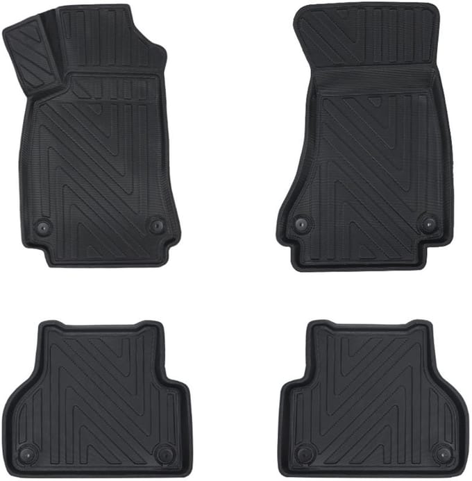 Rubbermatten Audi A5 2009-heden (complete set) - Premium carbonlook
