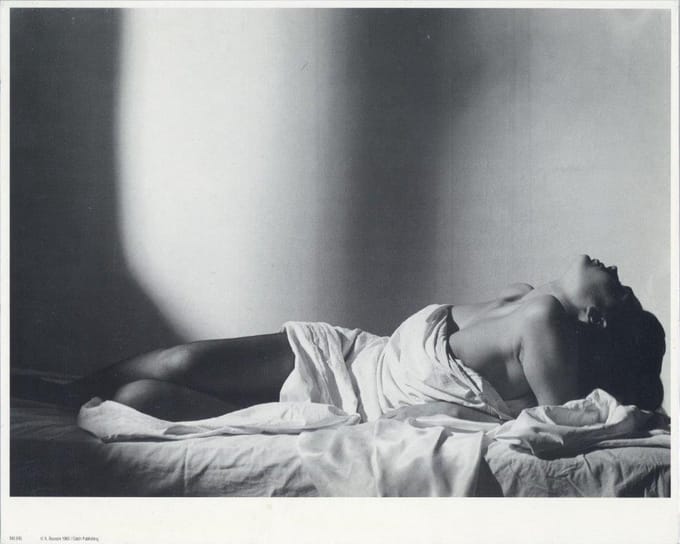 Mini zwart-wit poster - Rayon - Alain Daussin - 24x30 cm