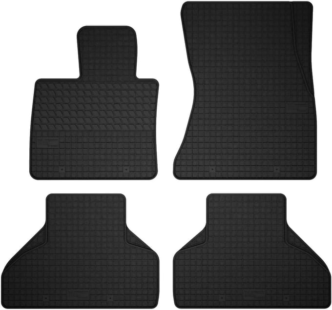 Wielganizator SolidTread – Rubber Automatten – BMW X5 E70 – Zwart – 4-delig