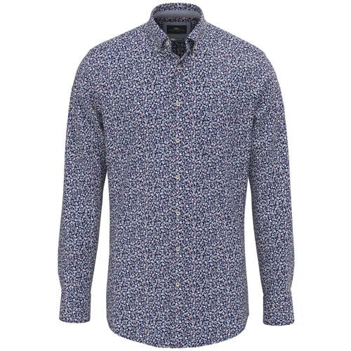 Fynch-Hatton Overhemd Allover Mini Fantasy Floral Pattern Perzik / male