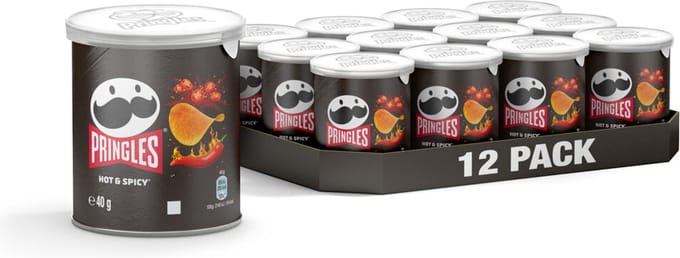 Pringles Hot & Spicy - 12 stuks - 40 gram