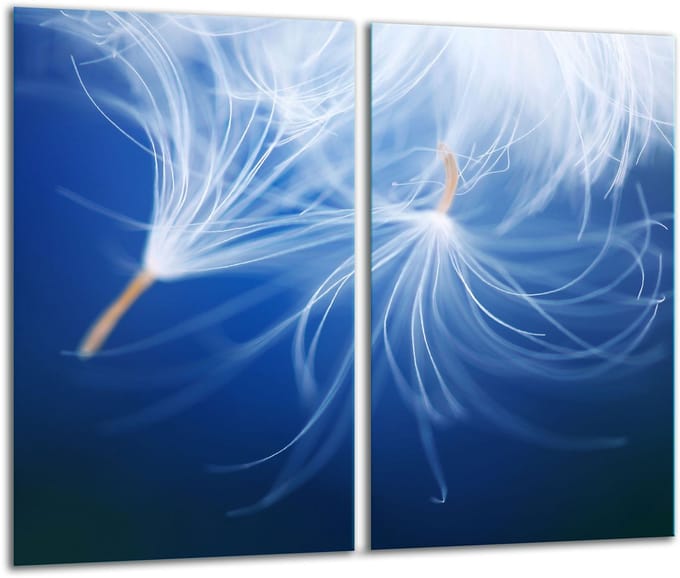TMK ArtDeko - Snijplank - Glas - 30x52cm - Bloemen