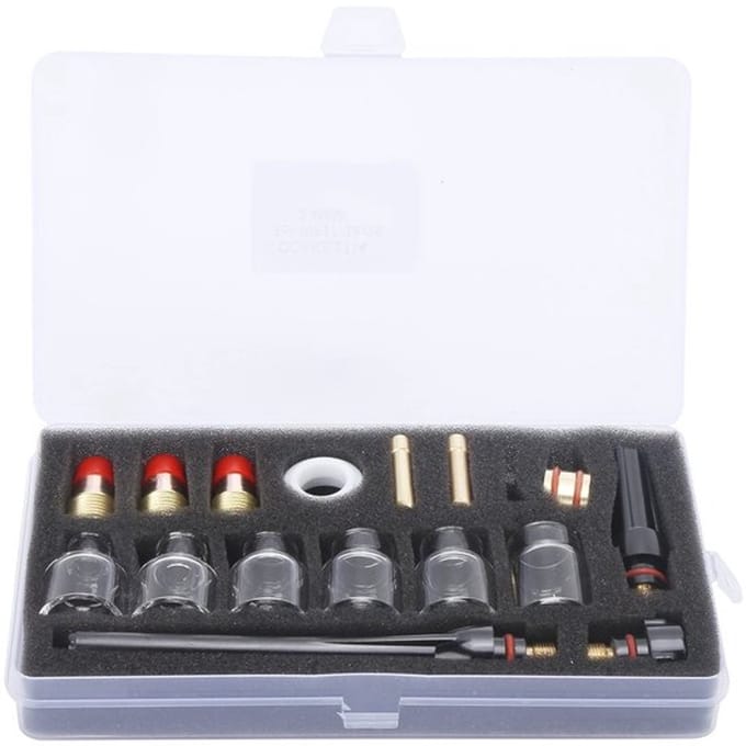 Allecto lasaccessoires - Lasbranderset - 17 stuks - Complete set
