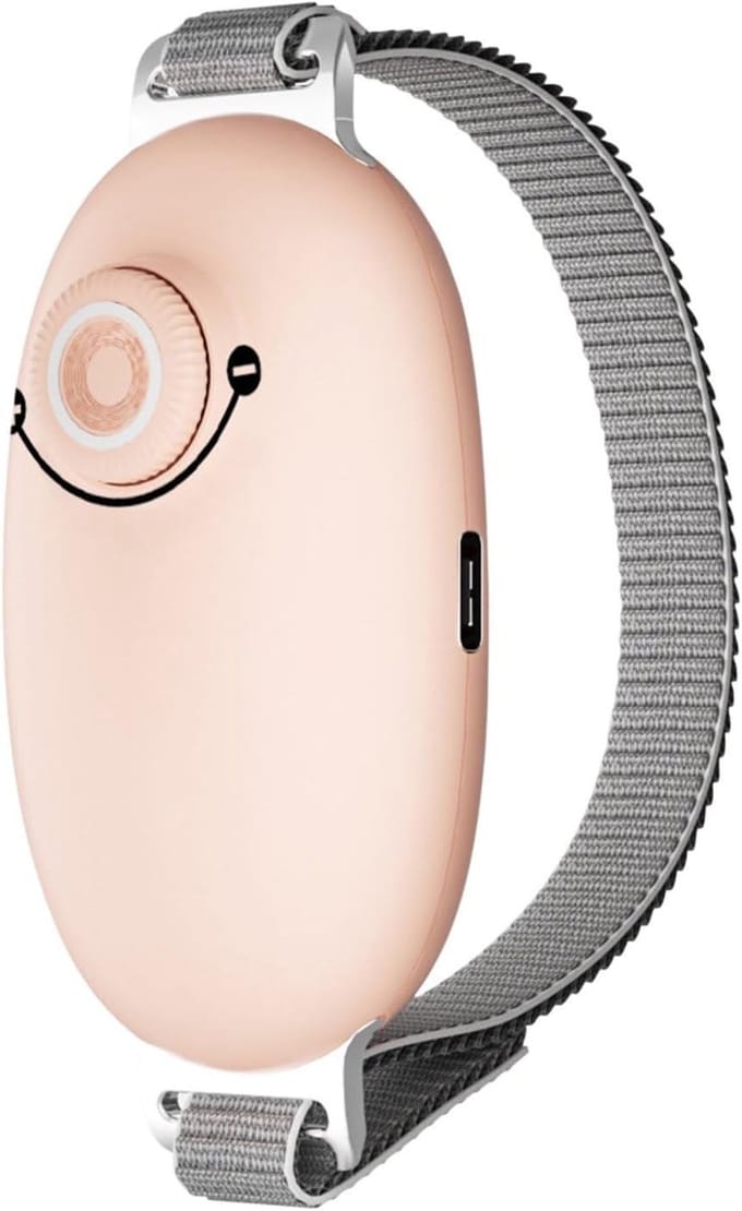 Slaapmonitor - Draagbaar Slaap - en Ontspanningsapparaat - Slaapmiddel - Microcurrent Anti - Stress Handheld - C Opladen - Met 5 Modi, Timer & Type - roze