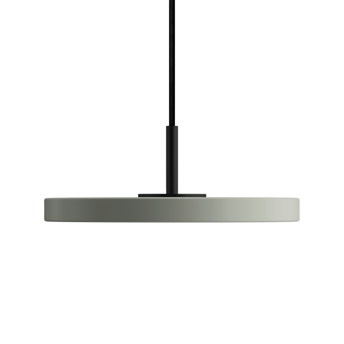 Umage Asteria Micro Hanglamp Met Dimmer Kap Olijf/ Zwart Top