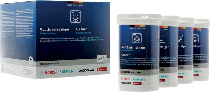 Bosch / Siemens Wasmachine reiniger - 4 stuks 200 gram