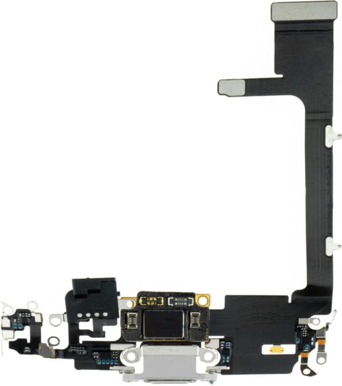 Dock Connector Geschikt voor iPhone 11 Pro – Premium – Wit