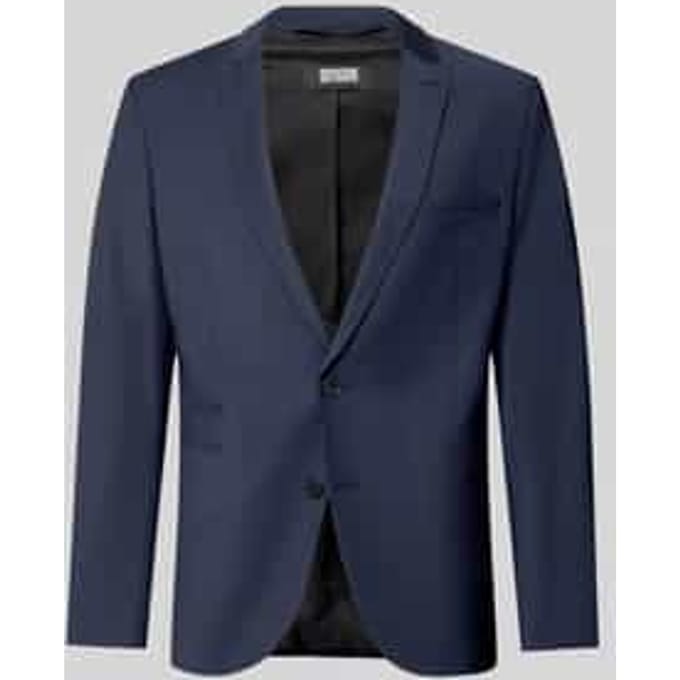 Getailleerd 2-knoops colbert met wol Model 'Irving' - 'Drynamic'