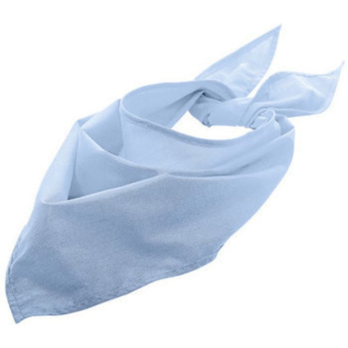 Sjaal Sols Hemelsblauwe bandana - Nekdoekaccessoire