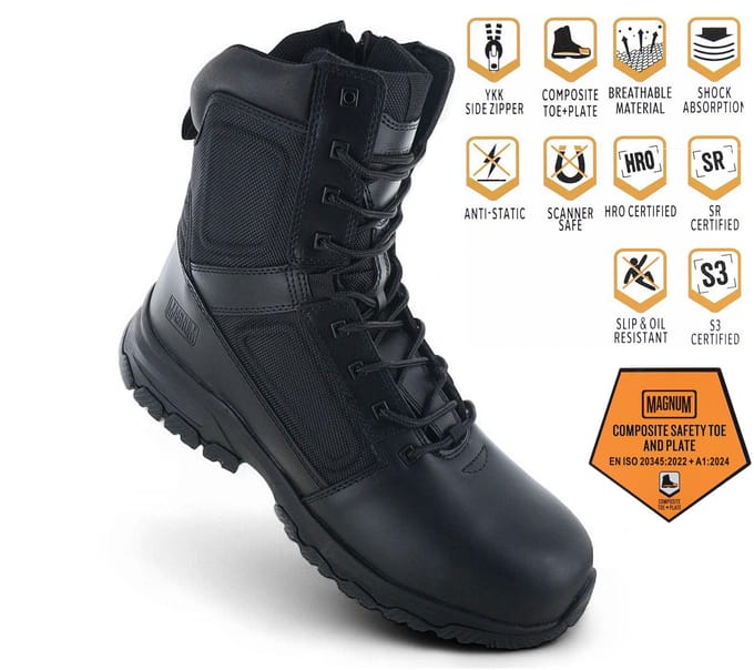 Magnum Vanguard 8.0 SZ CTCP Zwart 45