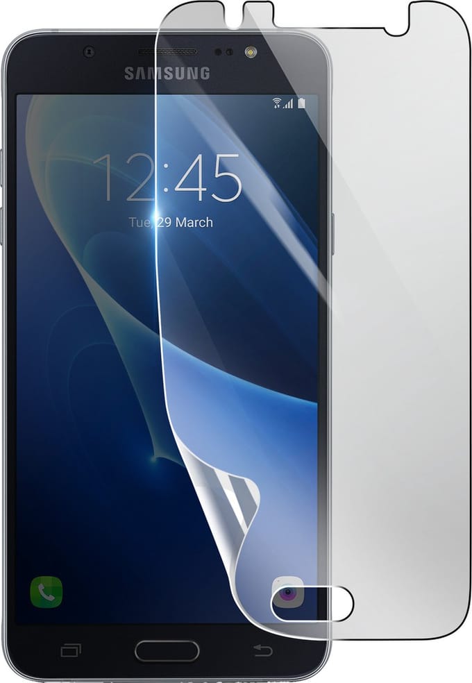 3mk, Geschikt voor Samsung Galaxy J7 2016, Schokbestendige Hydrogel Screenprotector, Transparant