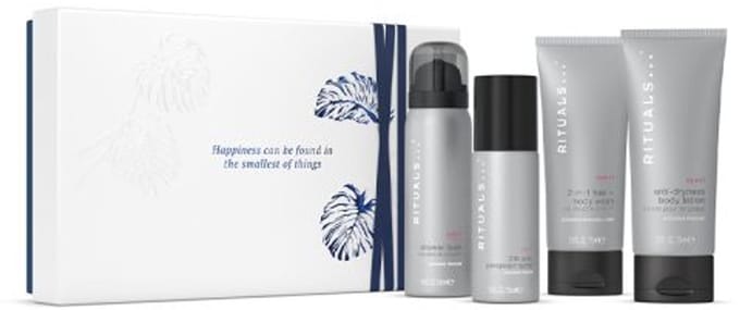 Coffret cadeau The Homme Collection Small - Bois de cèdre + Complexe Vit-E, Pratique, Qualité, Durable pur