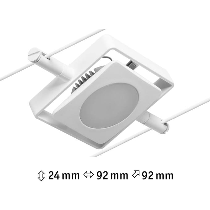 Paulmann 12V-kabelsysteem lamp 4.5 W Wit (mat), Chroom