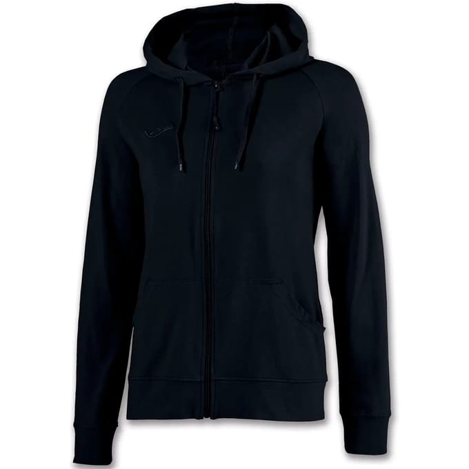 Joma Corinto Sweatshirt Met Rits Zwart 11-12 Years Meisje