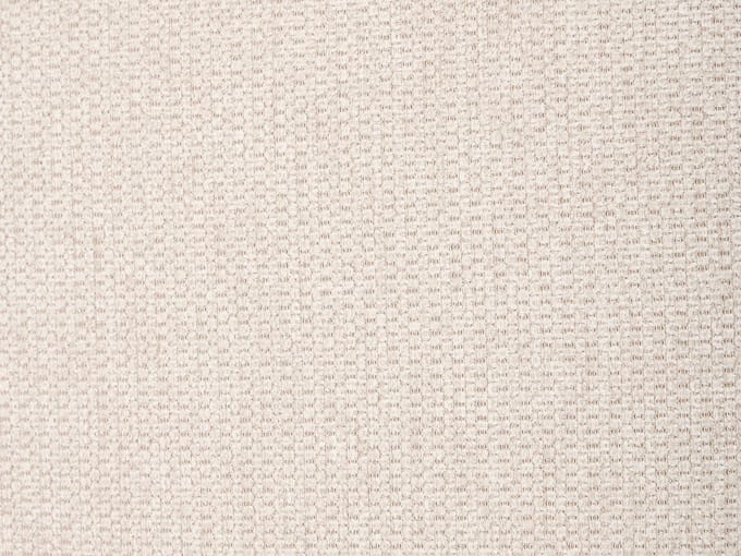 Vente-unique Set van 2 stoelen in polypropyleen, gestructureerd stof en metaal - Wit en beige IRELINA