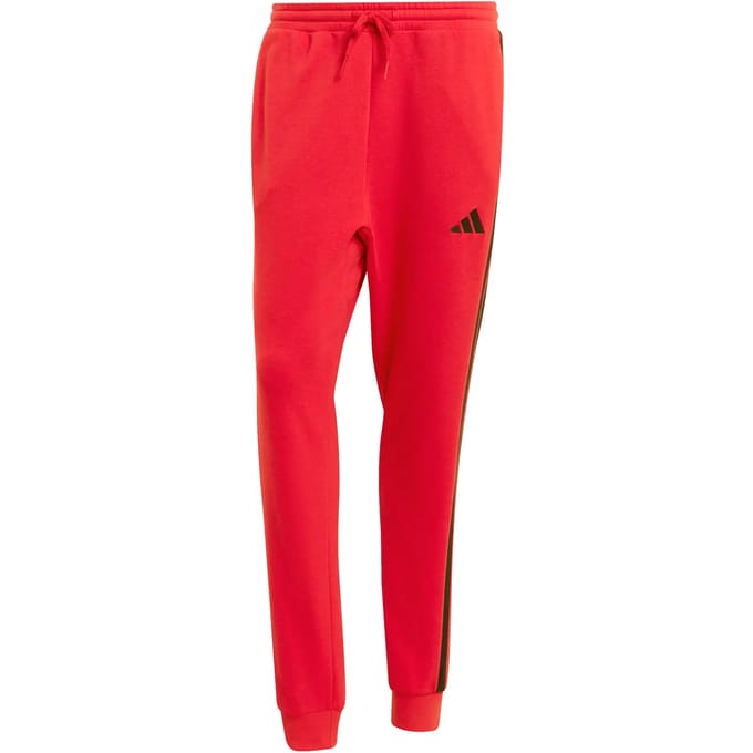Adidas Essential 3 Stripes French Terry Joggers Rood M / Regular Man