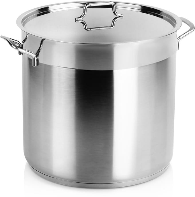 Kookpan Edelstaal met Deksel ANETT 30 cm, 18 l - Kookpot - Soeppan