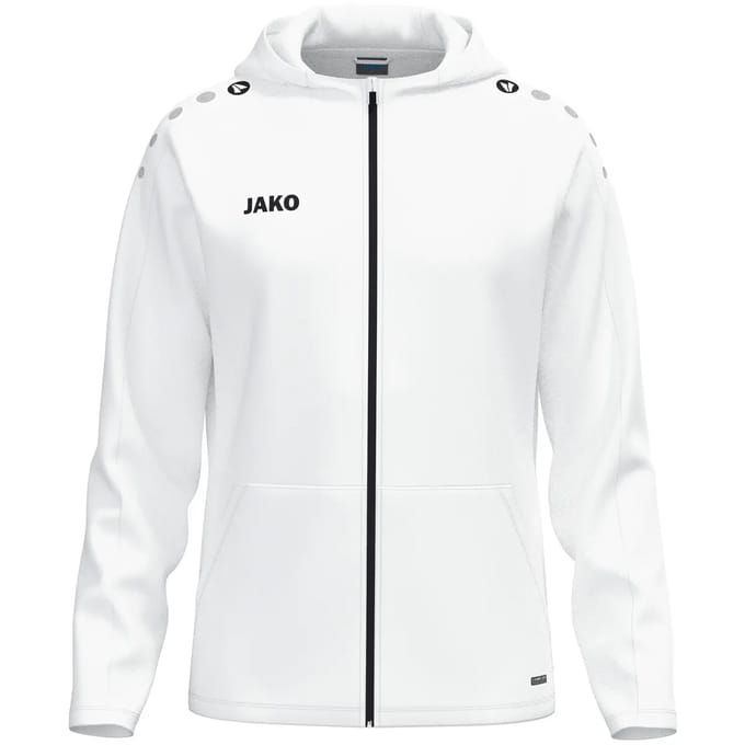 Jako One Jas Met Kap Heren - Wit | Maat: 4XL