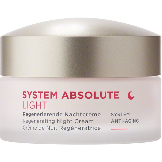 ANNEMARIE BÖRLIND SYSTEM ABSOLUTE Regenererende nachtcrème Light Dames 50 ml