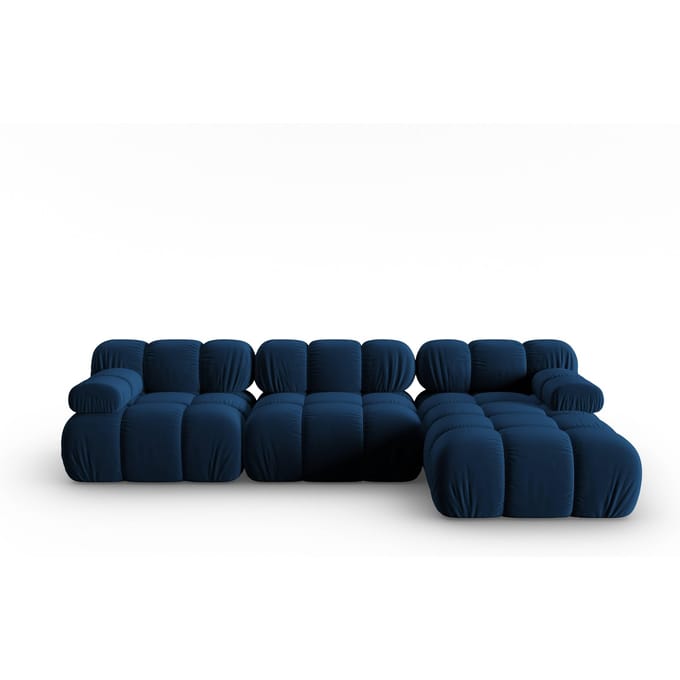 Modulaire-4-zitshoekbank Tropea rechts velvet | Milo Casa